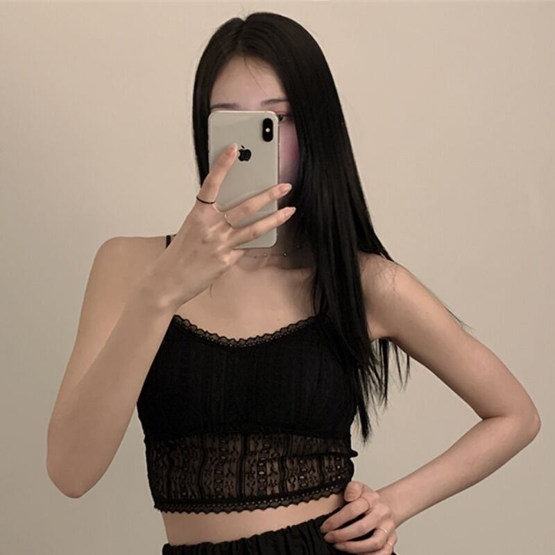 トップス サマーレースバック薄手 夏物 YY-ファッション76675199704