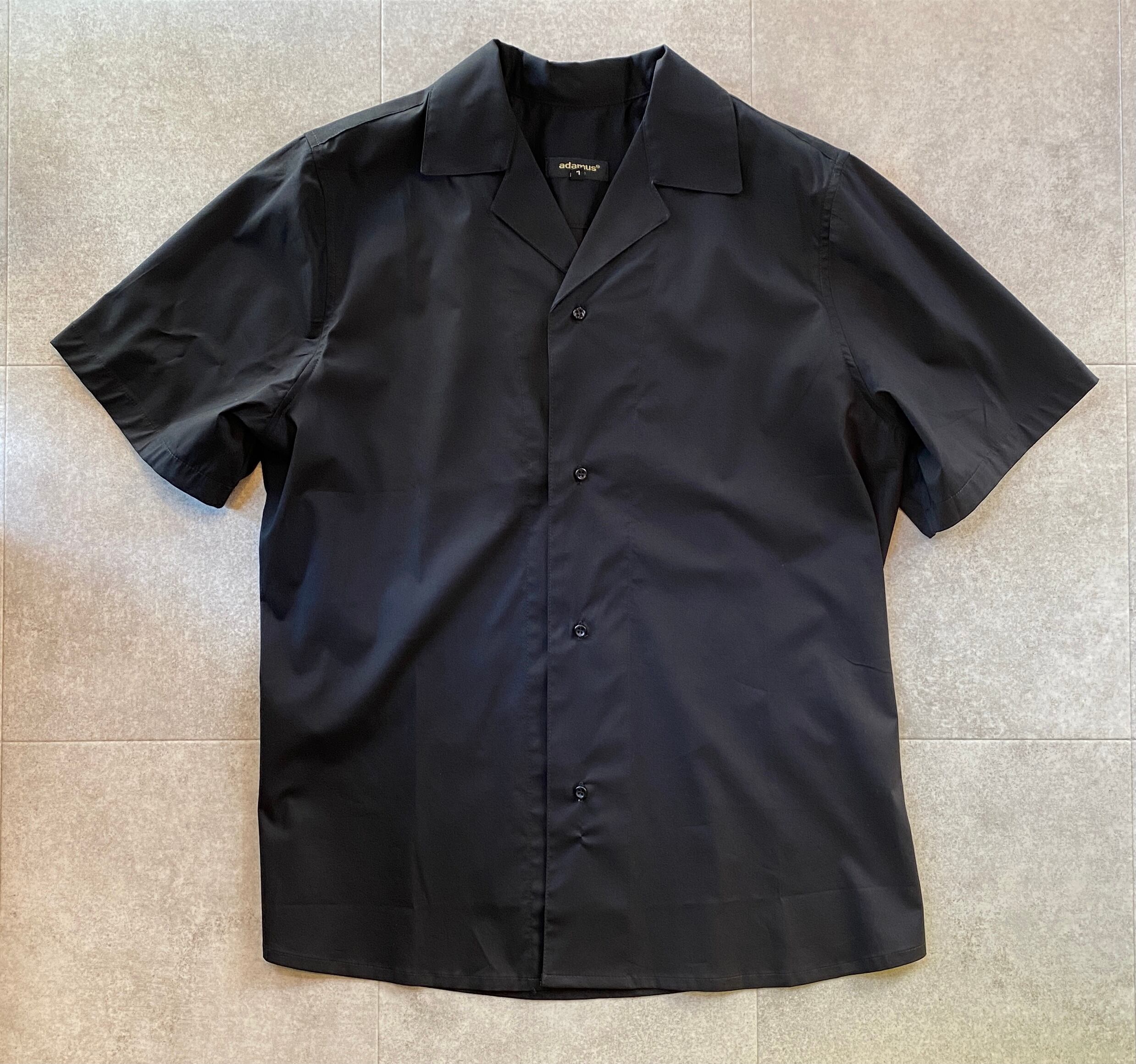 ADAMUS / EU193-01 / 開襟シャツ / 半袖シャツ