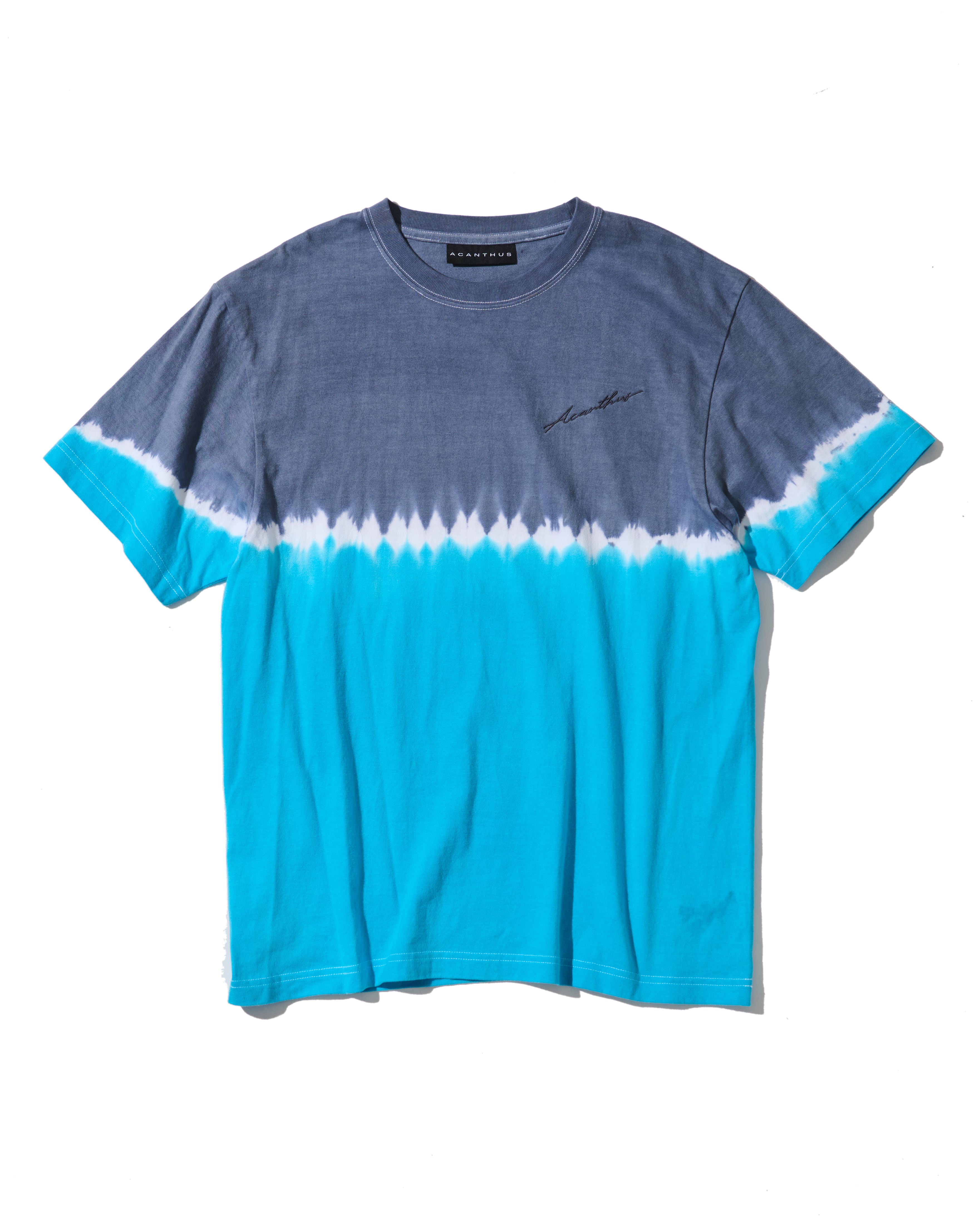 コントラスト タイダイ Tシャツ | ACANTHUS ONLINE STORE