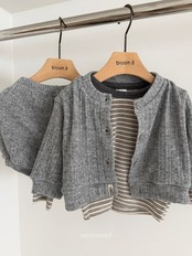 韓国子供服 / 26Autumn / ?取寄?MienbloomB / ソフトボーダーT / ベビー服 / キッズ服 *1号~11*