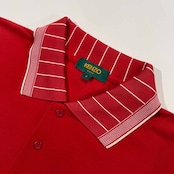 KENZO GOLF ケンゾー ゴルフ 襟裏総柄 半袖 ポロシャツ サイズ 4 /レッド/メンズ/ビンテージ