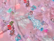 【受注商品】Rumi Rockきもの「鉱物ーミネラルの力ー」ピンク　[A690]