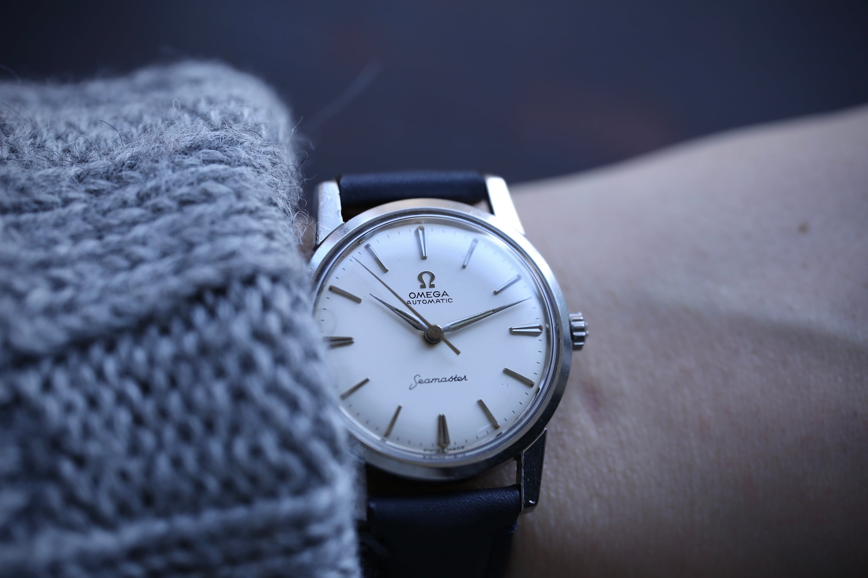 OMEGA】1959年製 オメガ シーマスター ソリッドケース 下がりS