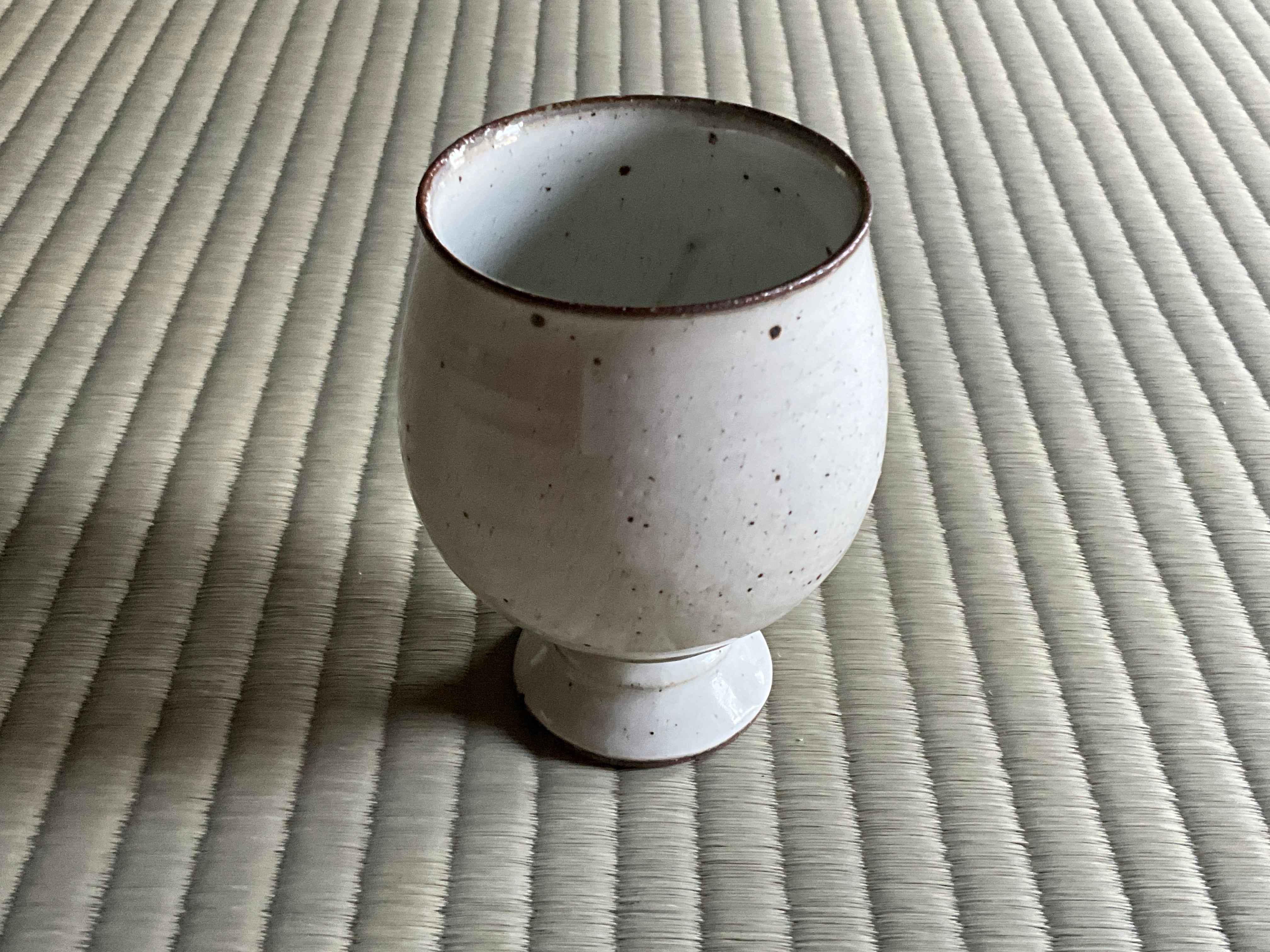 白泥ゴブレット 小