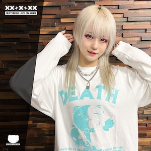 【DEATH 4th】Long Sleeve T-SHIRTS【WHITE】