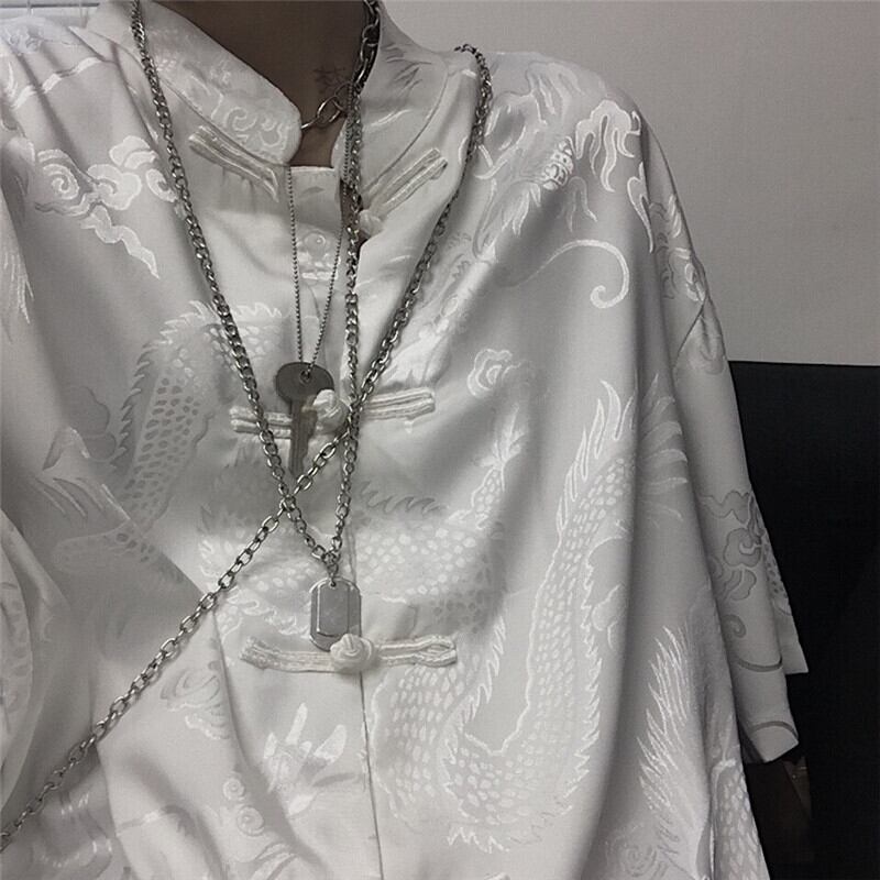 自然派スタイルルーズサマーシャツ スタンダードカラーボタントップス レディース レトロ かわいい 夏物 ケッペル23945317195