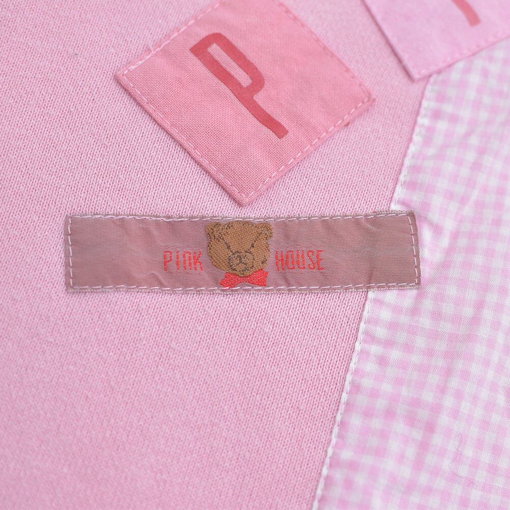 90s 日本製 PINK HOUSE ピンクハウス クマさん刺繍 トレーナー 90s 日本製 PINK HOUSE ピンクハウス クマさん刺繍 デザイン