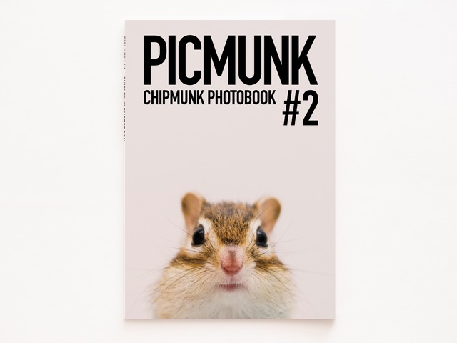 シマリス写真集/PICMUNK #2 CHIPMUNK PHOTOBOOK/PI-CM-2022