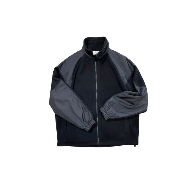 FLISTFIA / MILITARY fleece JKT / black