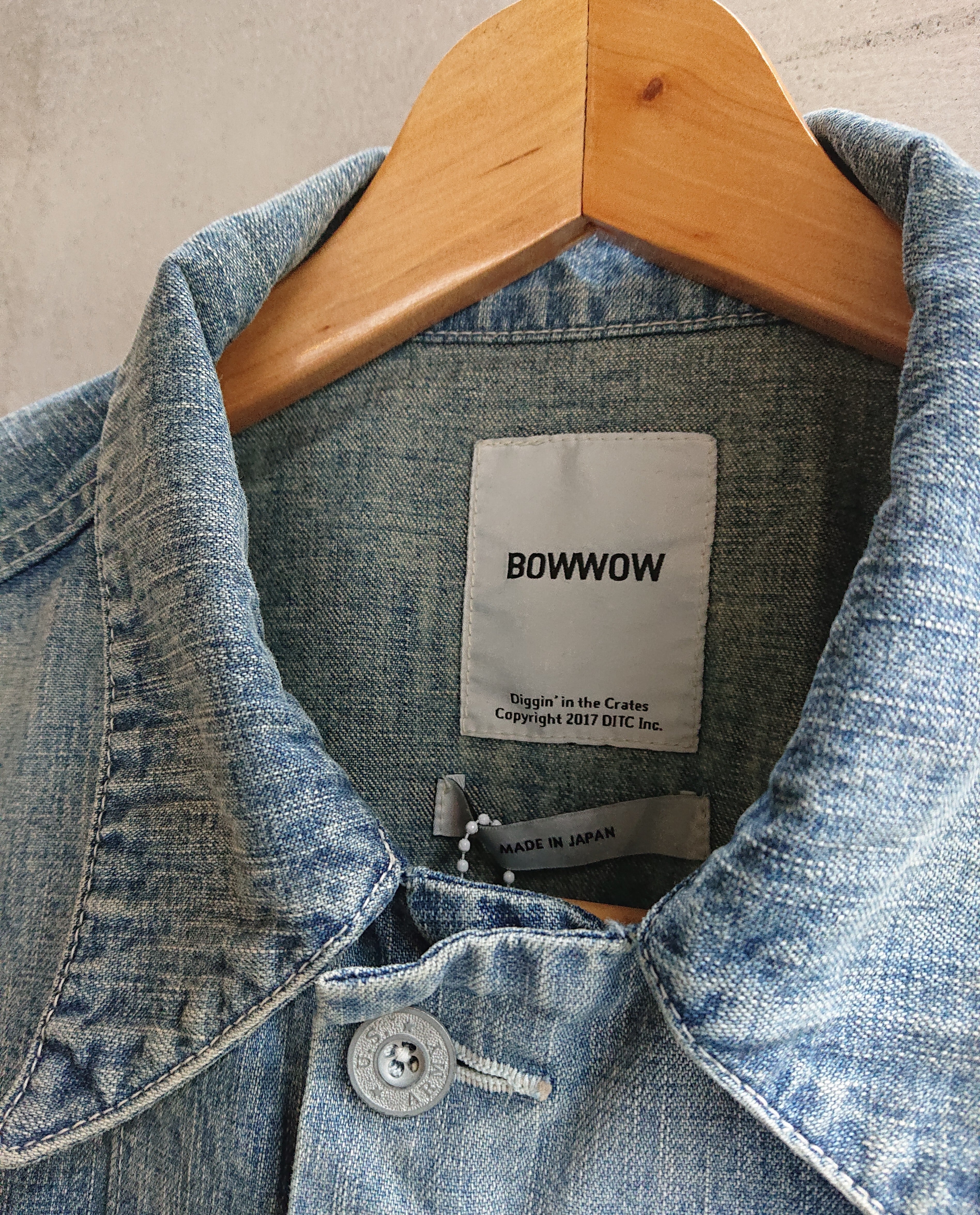 BOWWOW US ARMY M40 DENIM JACKET | BOW & ARROW WEB STORE