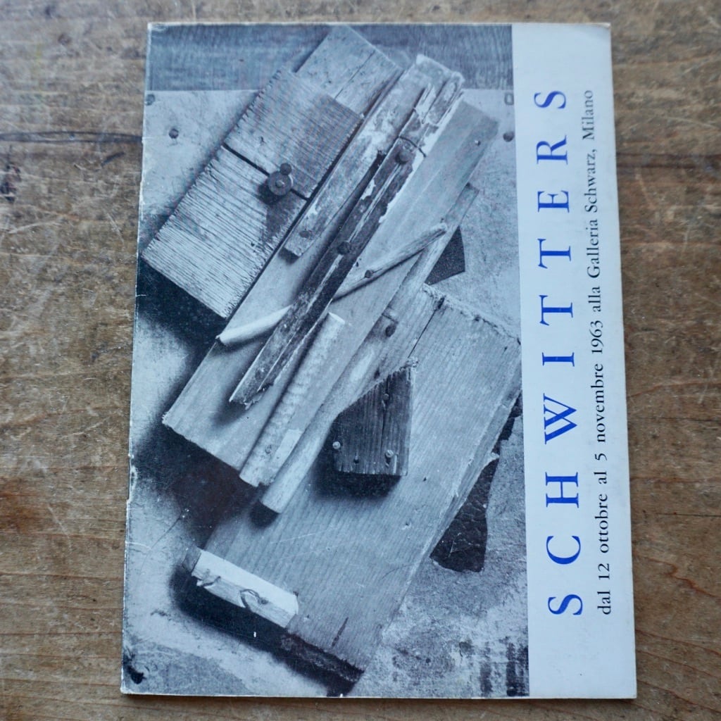 【絶版洋古書】クルト・シュヴィッタース　Kurt Schwitters　Galleria Schwarz Milano,  1963 [310194178]