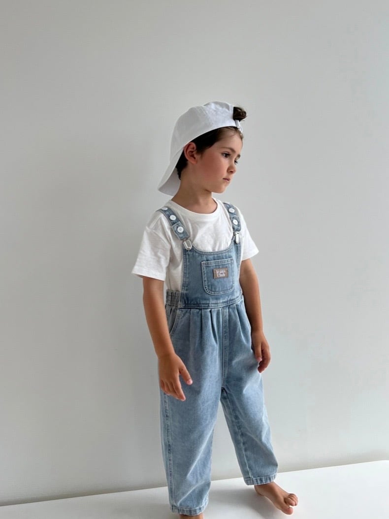 【即納】ラスト4y / twin collective / Bowie Bubble Overall - Fame blue