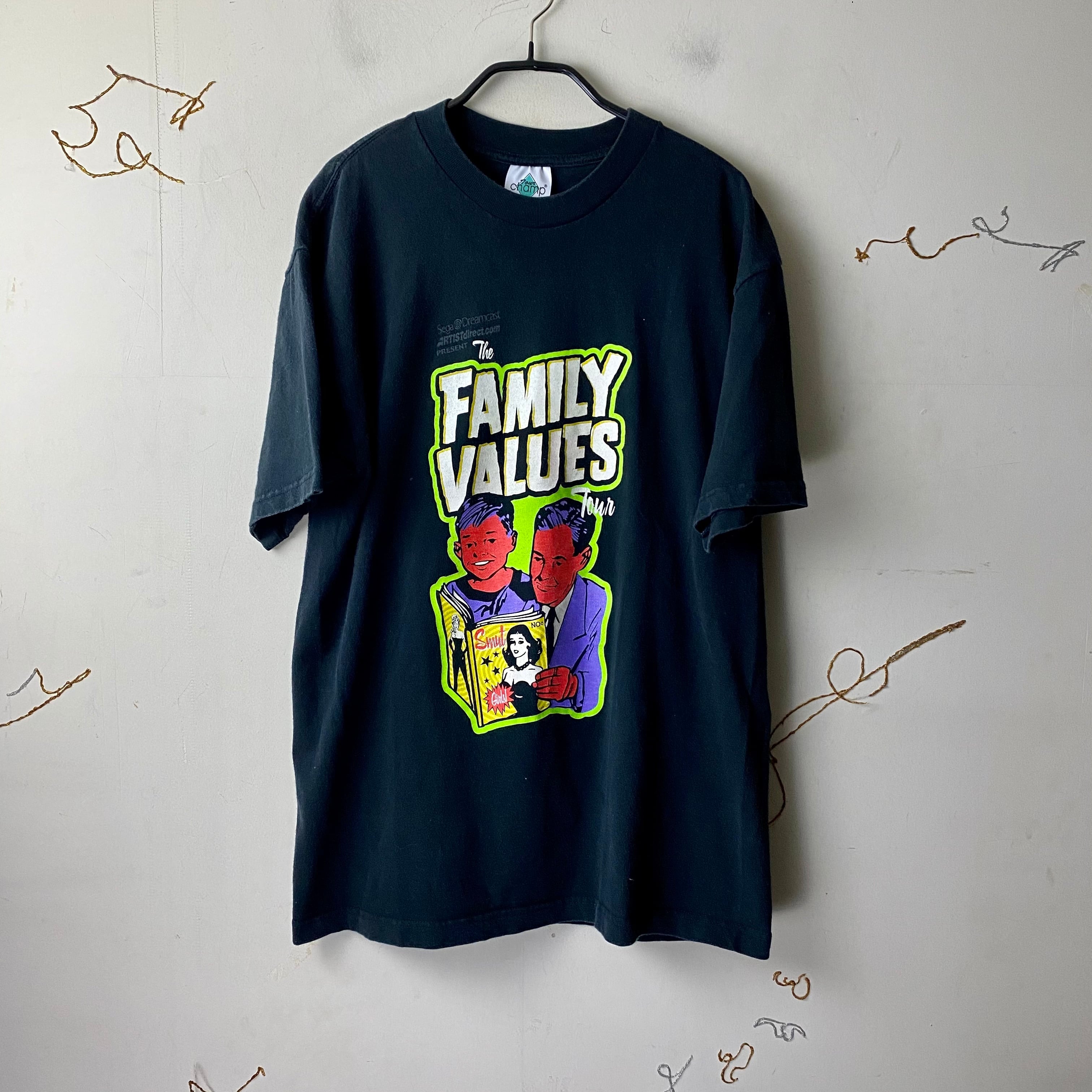 vintage 1999's “FAMILY VALUES” tour music tee | NOIR ONLINE