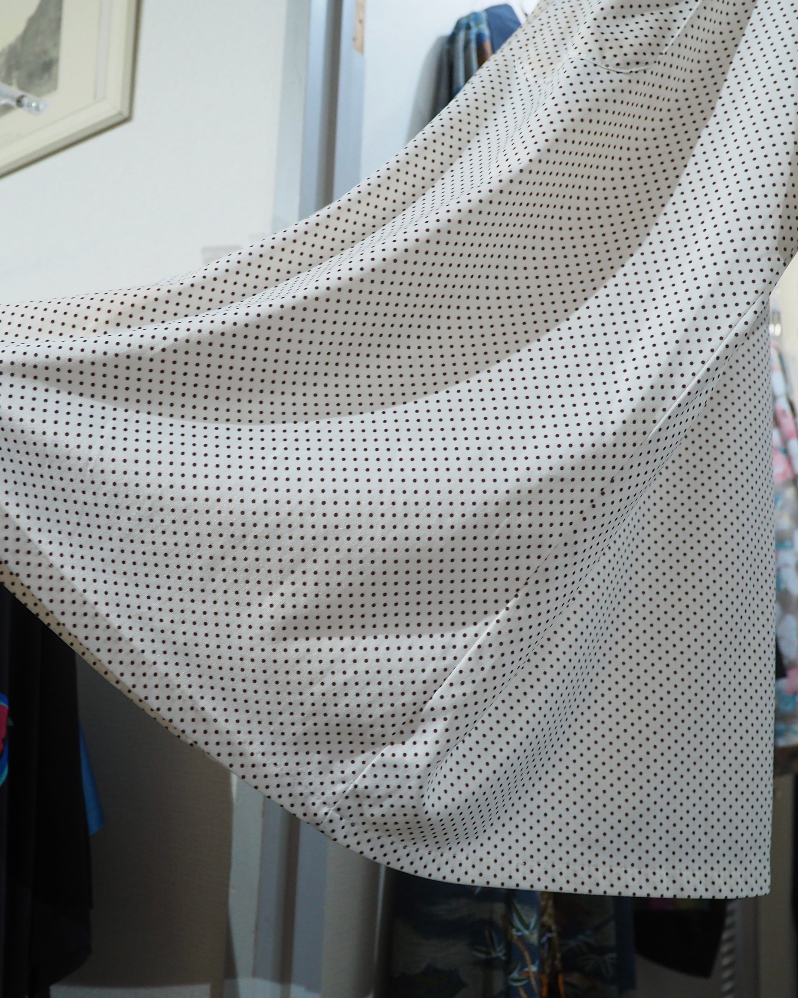 1980s White Dot × Unknown Embroidery vintage SS shirt