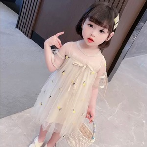 2色 子供服 90〜130 パイナップル シースルー チュールドレス フレアワンピース 送料無料 半袖 リボン レース 子供 キッズコーデ キッズファッション キッズドレス キッズ 可愛い きれいめ エレガント 春 夏 ガーリー 韓国系 お出かけ 外出 きれいめカジュアル 着回し ファッション デート コーディネート 重ね着 休日 特別な日 お祝い 記念日 カジュアル 普段着 春コーデ 夏コーデ 韓国 おしゃれ シンプル ゆったり 韓国ファッション ワンポイント コーデ パーティー パーティドレス 誕生日