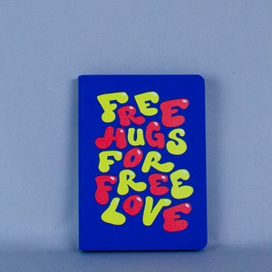 nuuna PREMIUM NOTEBOOKS Graphic S -FREE HUGS BY JAN PAUL MÜLLER- S