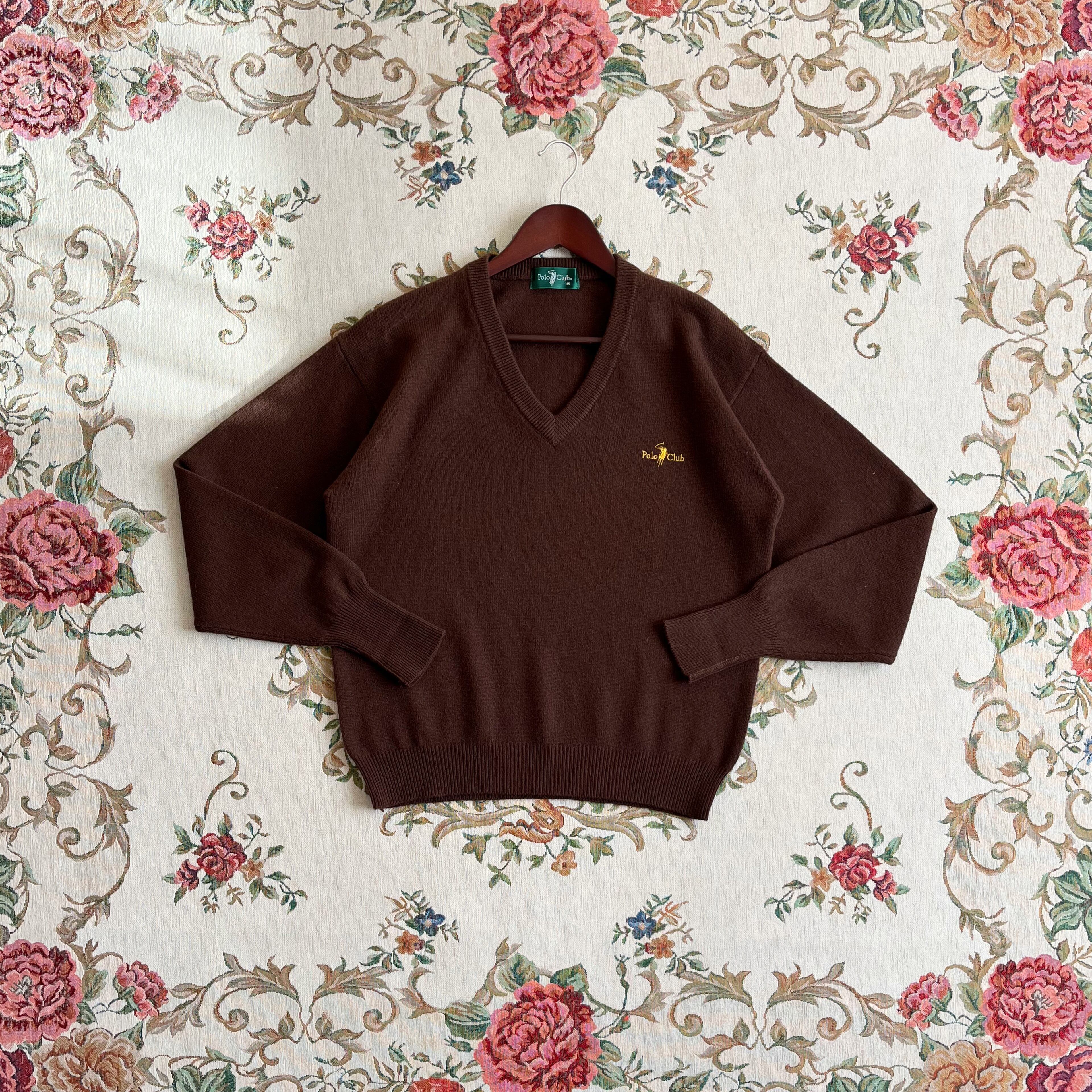 Polo Club retro wool knit