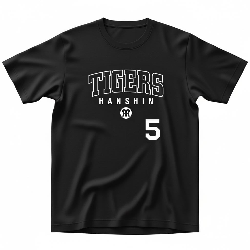 タイガース グッズ　Tシャツ・他　8点 阪神タイガース グッズ 球団承認 NEWバージョン！TIGERS LOGO☆TL近本