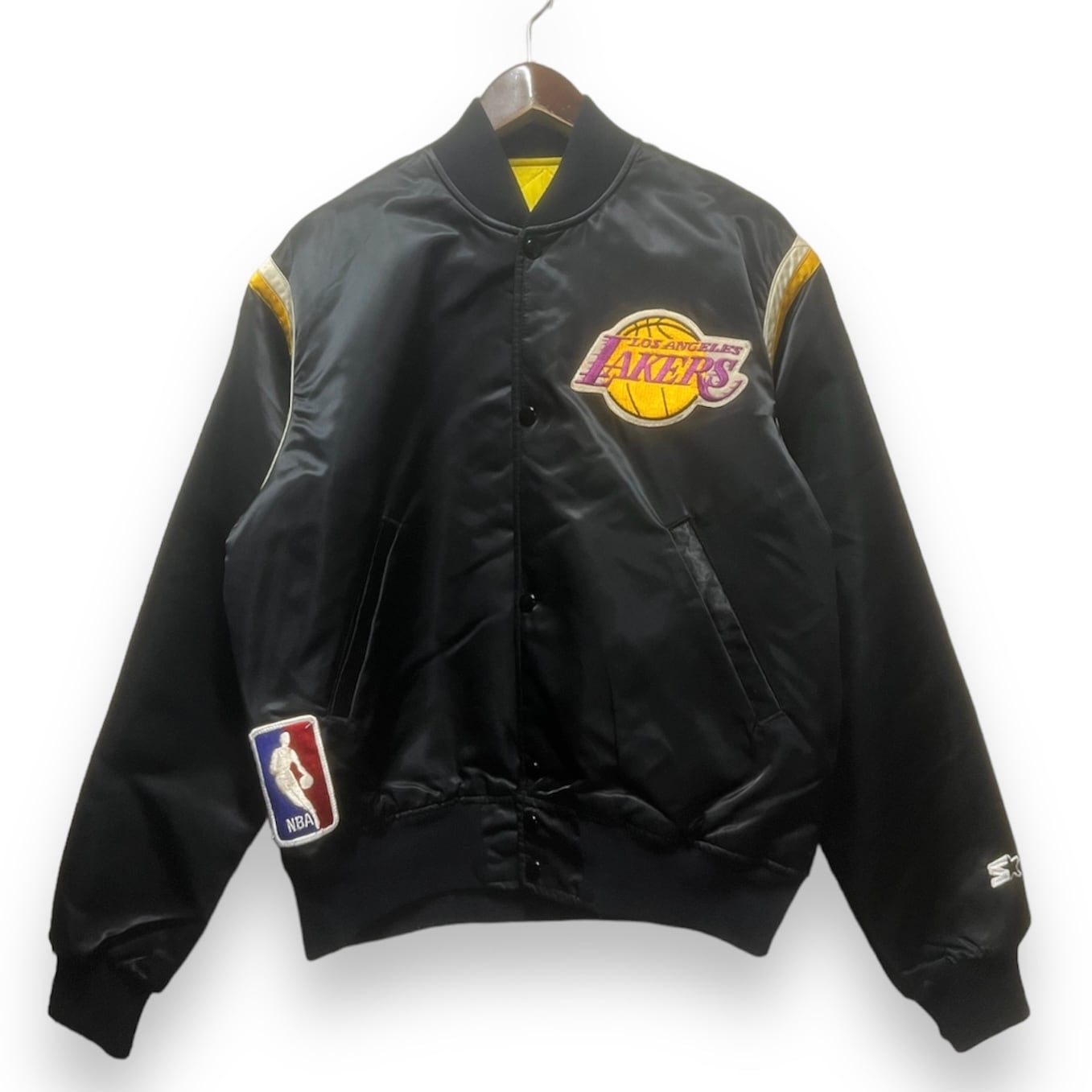 size : M【 LAKERS 】レイカーズ NBA スターター ナイロン