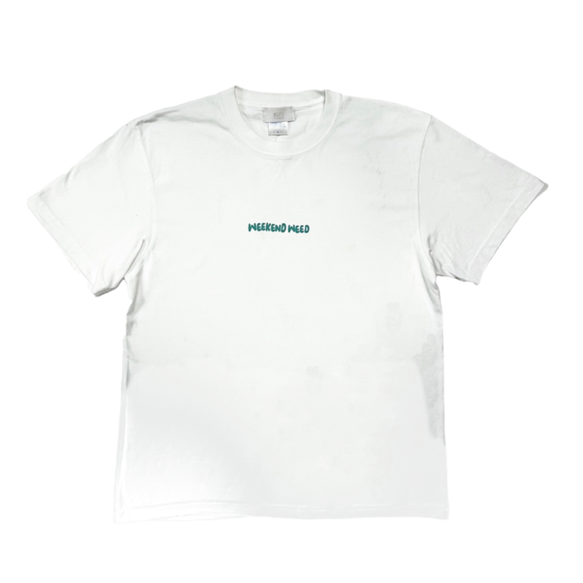 Foam slang logo Tee WHITE