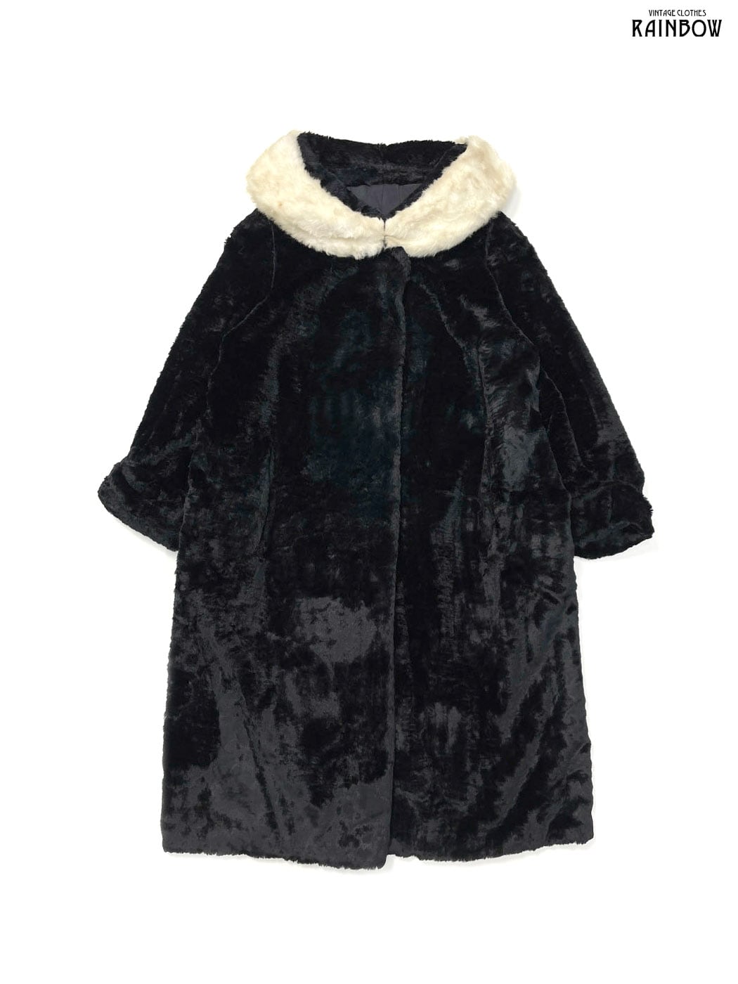 【美品】 SAGA MINK・サガミンク コート 黒 Fサイズ 裏地 総柄 美品 SAGA MINK サガミンク ミンク ミンクファー 毛皮 コート