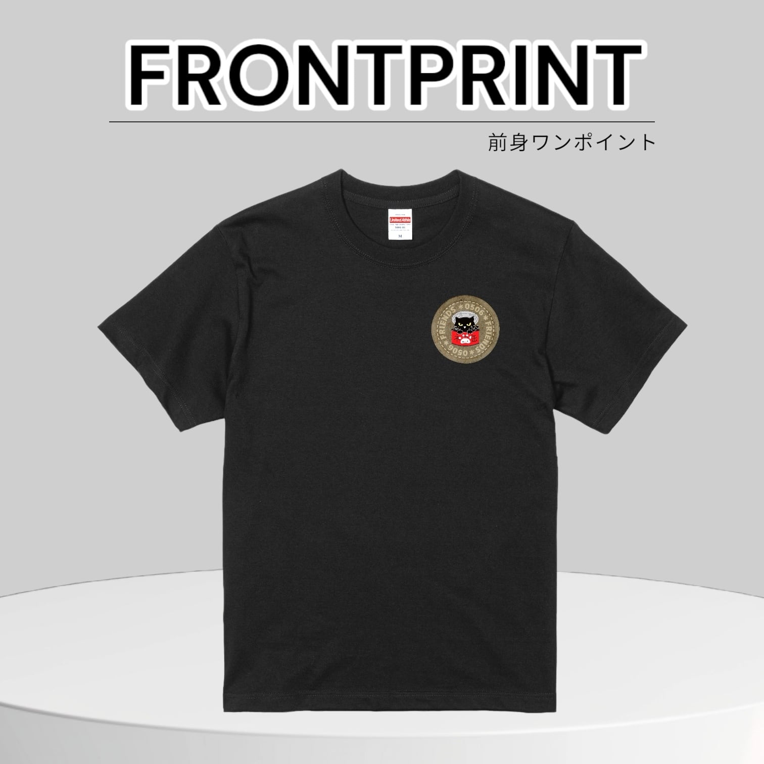 男女兼用 待望のバックプリント ¥2490+税 サイズ展開 S〜4L デニム