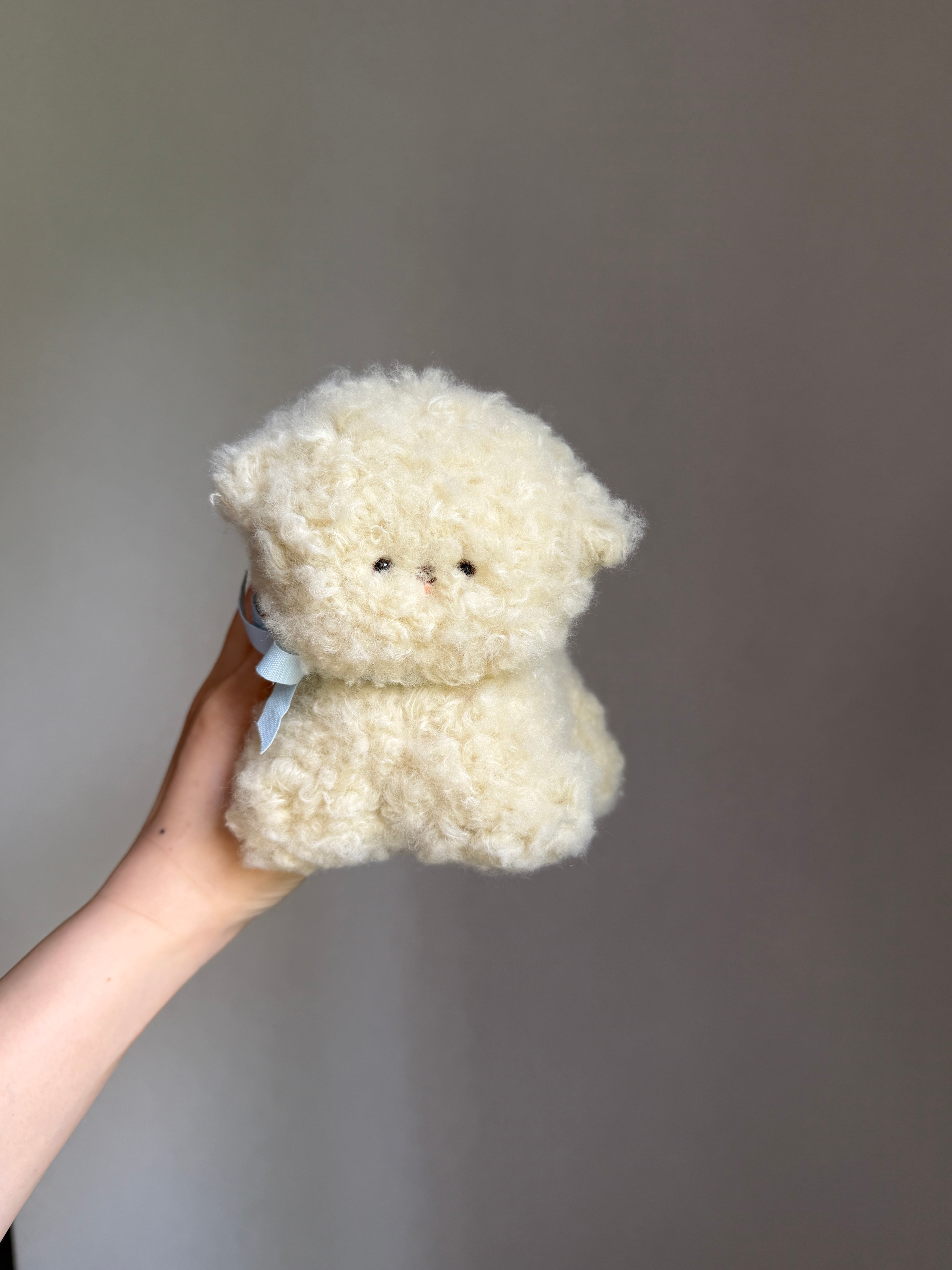 作家 mei くま ぬいぐるみ ハンドメイド ほわほわくまちゃん mei