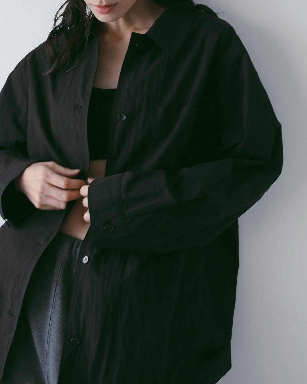 anuke(アンヌーク) Over Pocket Shirts | サウスオレンジ｜メンズ