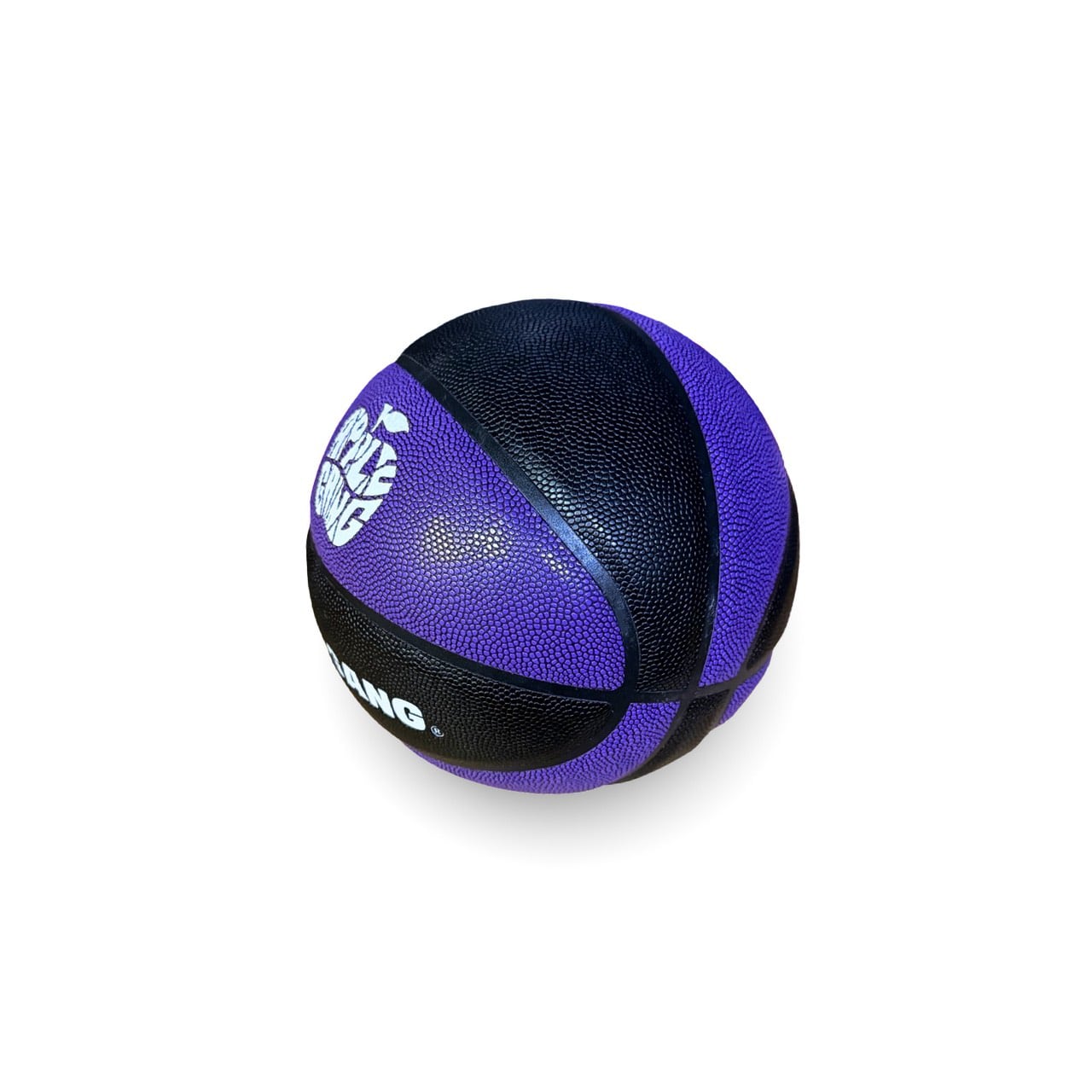 APPLEGANG Logo Basketball ブラック×パープル | APPLEGANG