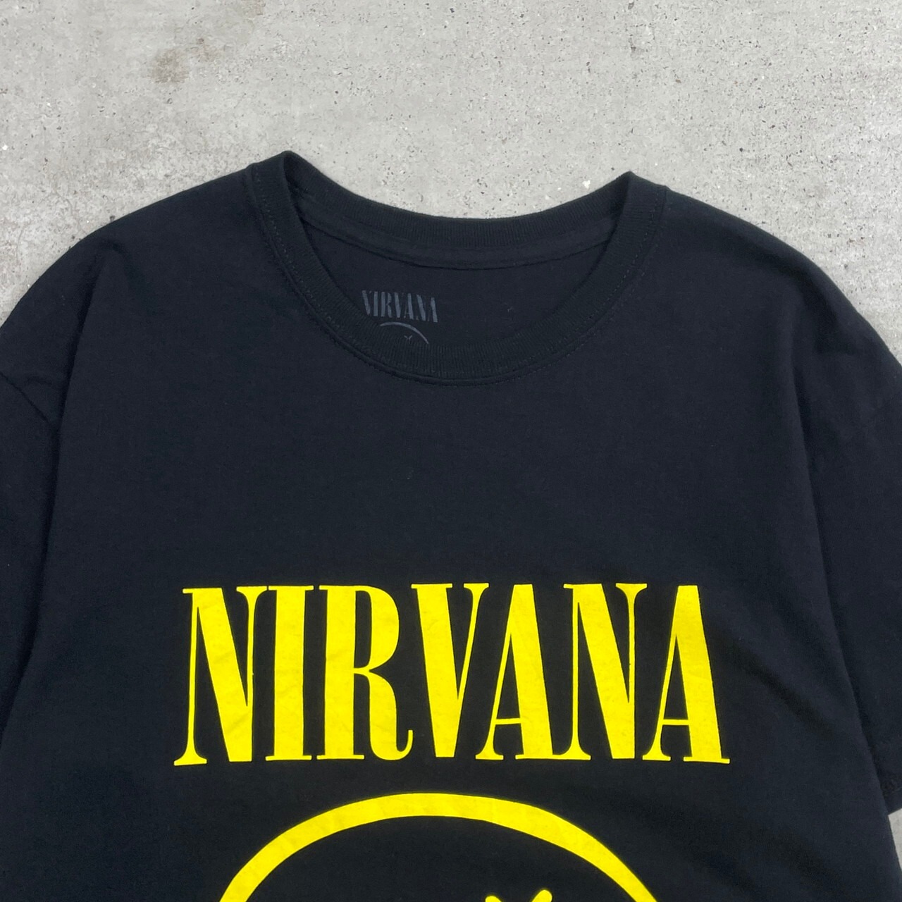 NIRVANA ニルヴァーナ スマイル バンドTシャツ バンT メンズM 古着 