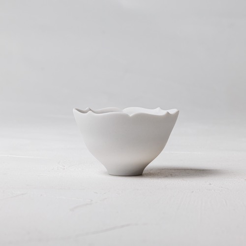 K-8［木下和美］白磁茶杯