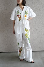 vintage lace pants tomato yellowpansy