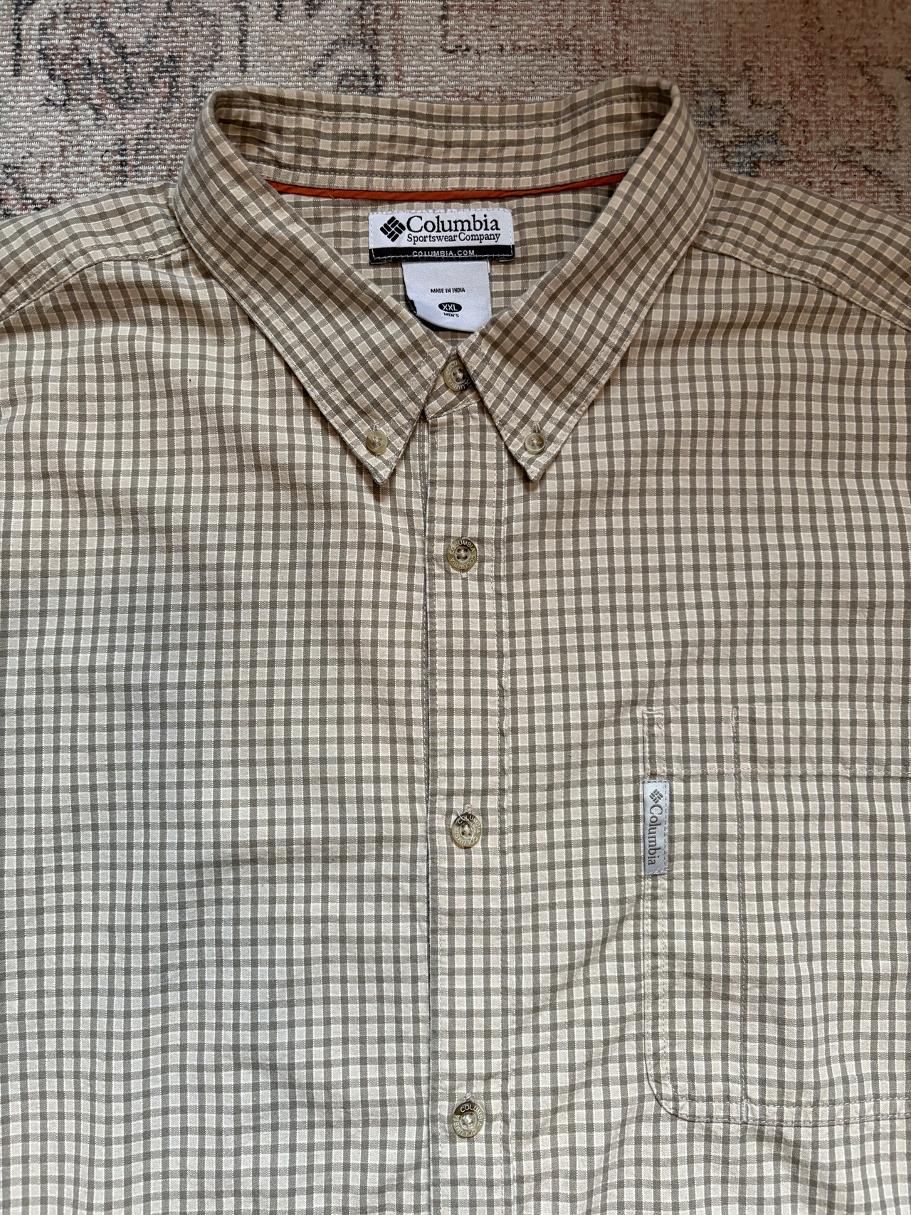 Columbia / check shirts