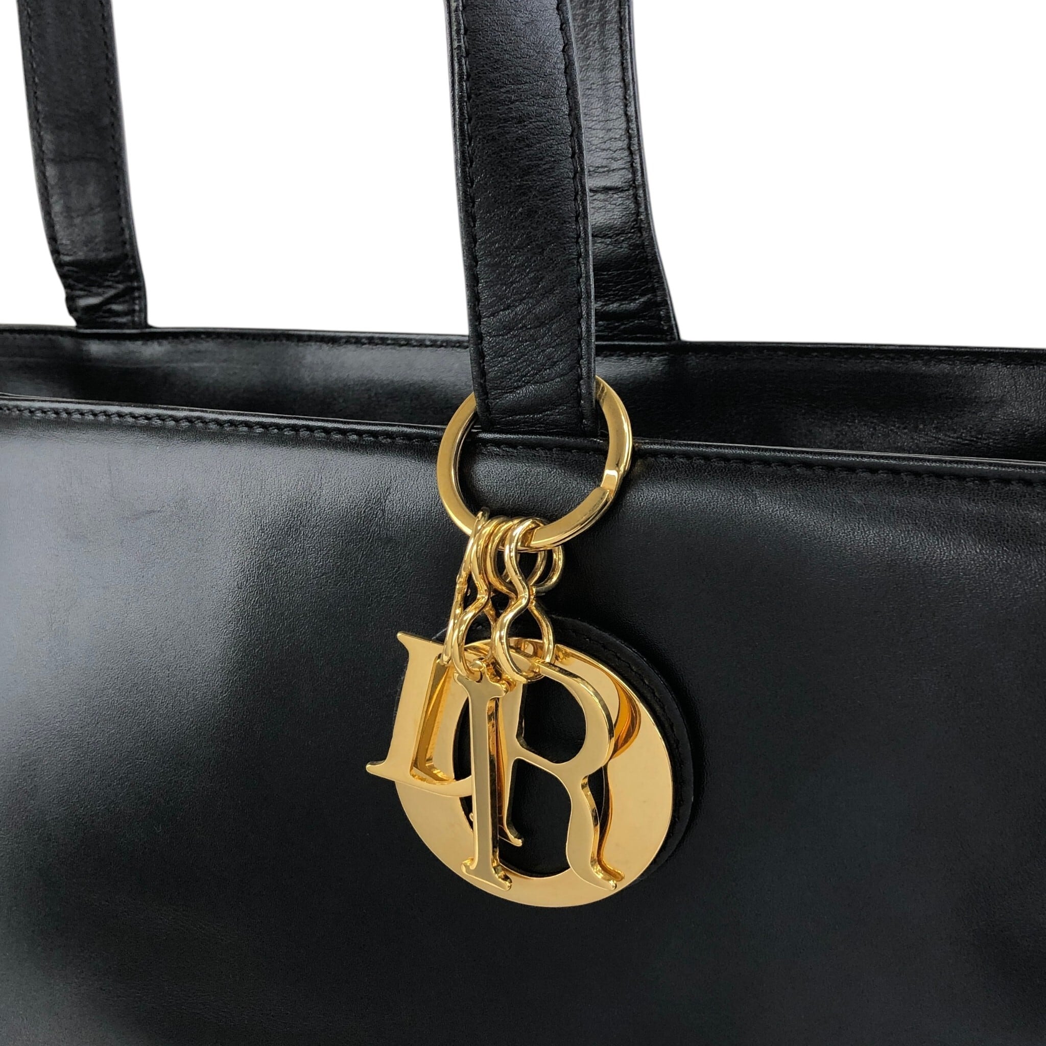 Christian Dior クリスチャン ディオール ハンドバッグ ブラック DIOR