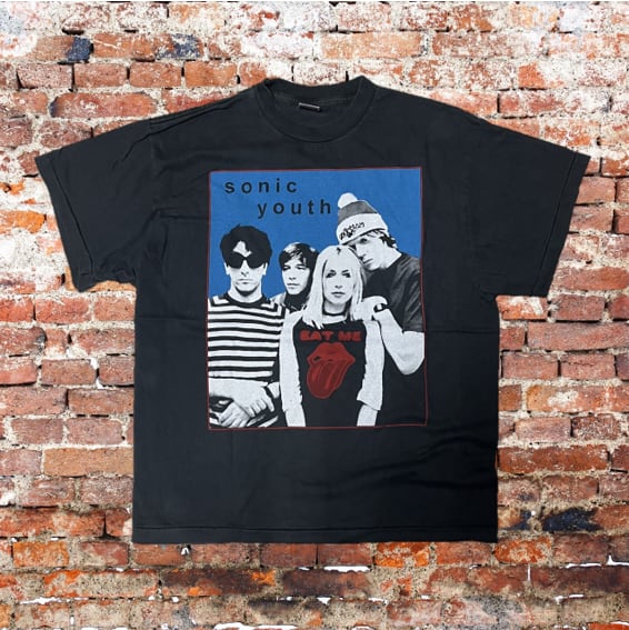 sonic youth ソニックユース 長袖 Tシャツ ブラック 両面プリント SONIC YOUTH / ソニックユース Tシャツ | craif