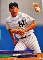 MLBカード 93FLEER Andy Stankiewicz #249 YANKEES