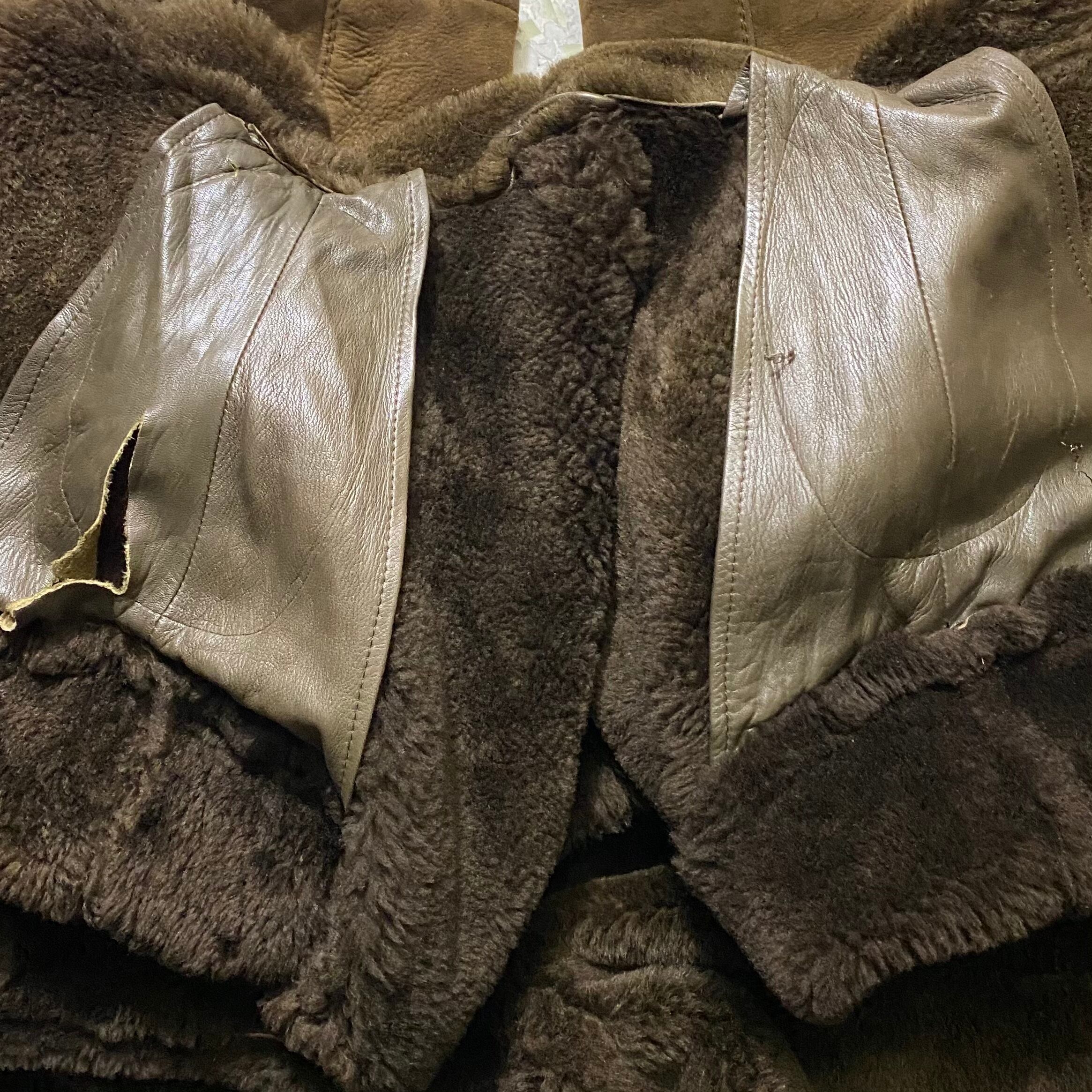 vintage GIANNI VERSACE mouton coat | NOIR ONLINE