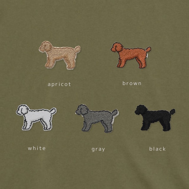 sideways logo T-shirt：Olive