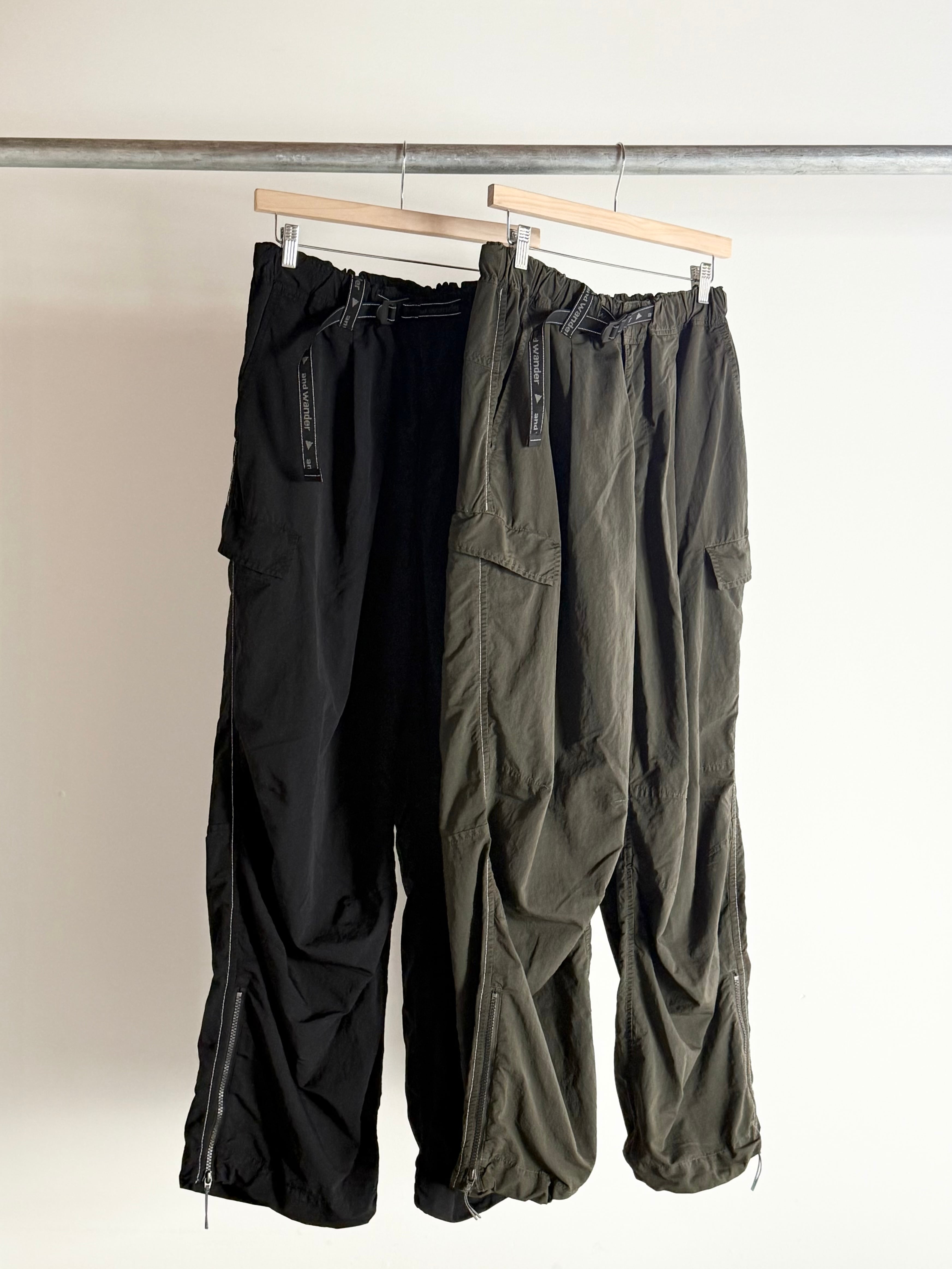 ROA×and wander 【garment dye nylon pants】 | LARGE LAB TOWN
