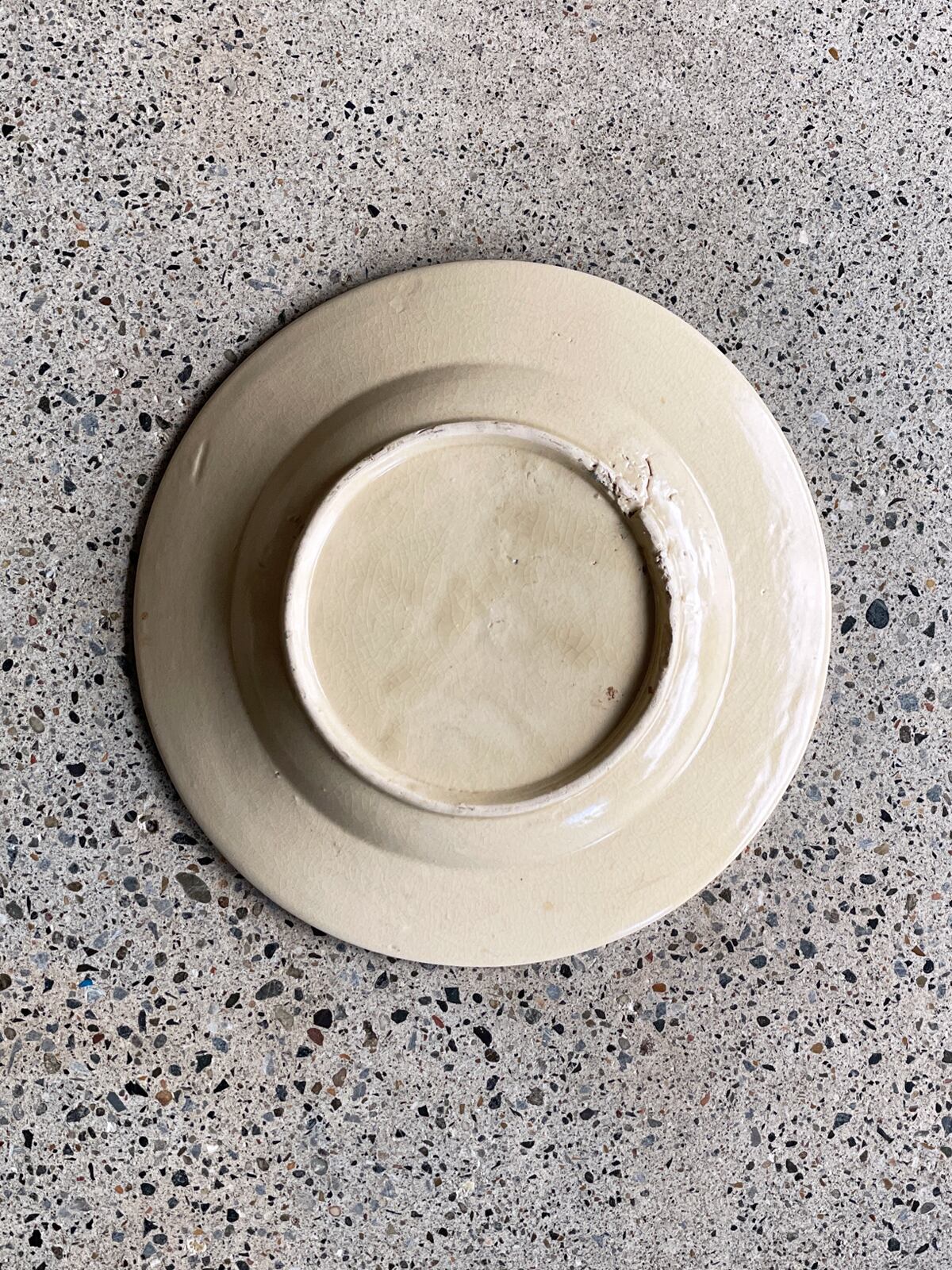 ヴィンテージソンべ焼き／中皿（花） | 333 & tay - Delivery Service