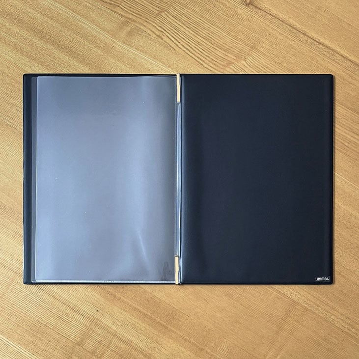 MS-302A 税抜定価¥3,250- メニューブック SHIMBI（シンビ） B5対応