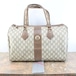 .OLD GUCCI PLUS GG PATTERNED LOGO BOSTON BAG MADE IN ITALY/オールドグッチプラスGG柄ロゴボストンバッグ 2000000063850