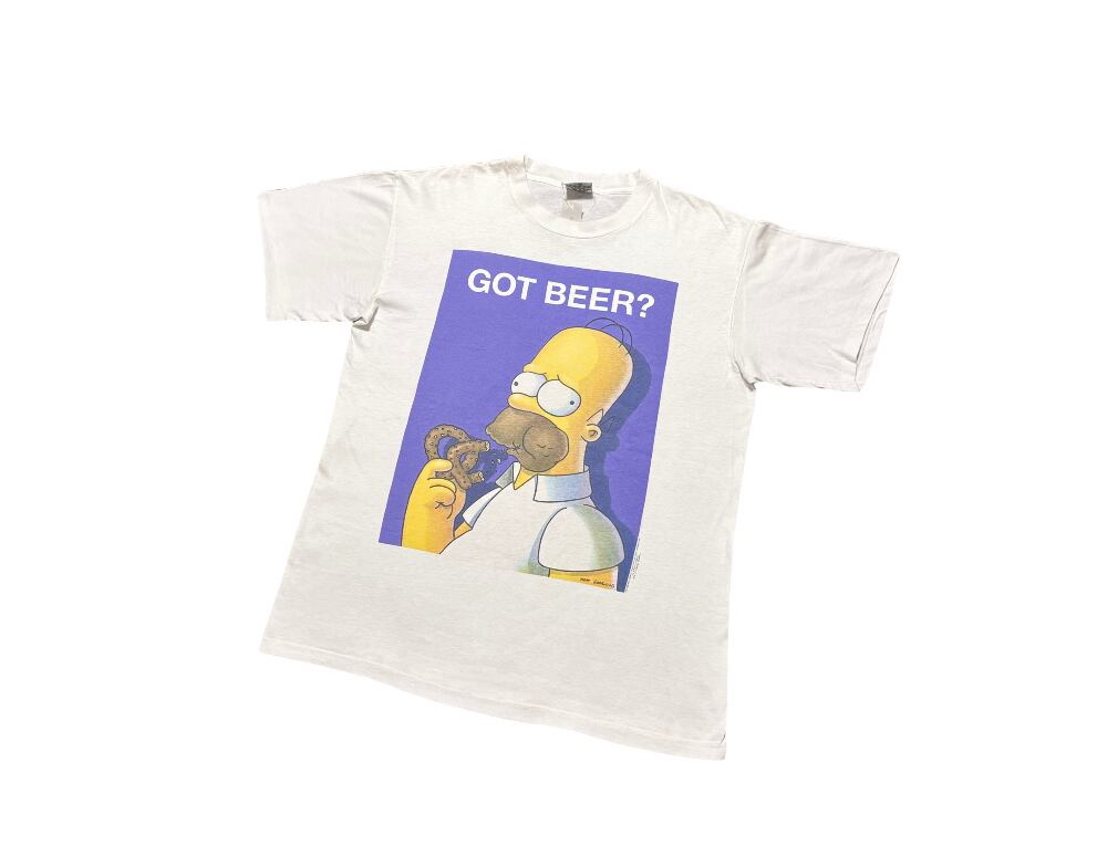 SIMPSONS tシャツ got milk stanley desantis 最高すぎるタグ