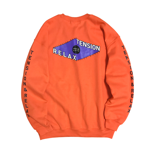 "TRICKY" Sweat ORANGE