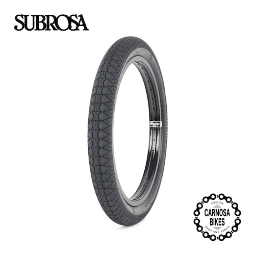 【SUBROSA】Designer Tire [デザイナータイヤ] 20× 2.4" Black