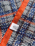 ミニスカーフ　コットンスカーフ　オレンジ系　TILA MARCH　19ack9