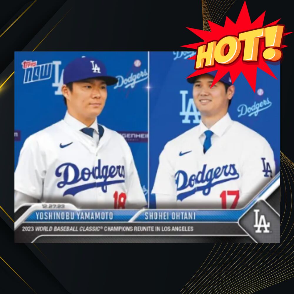 超限定大谷翔平 【PSA10】 2023 Topps Now 山本由伸 入団会見 レア 