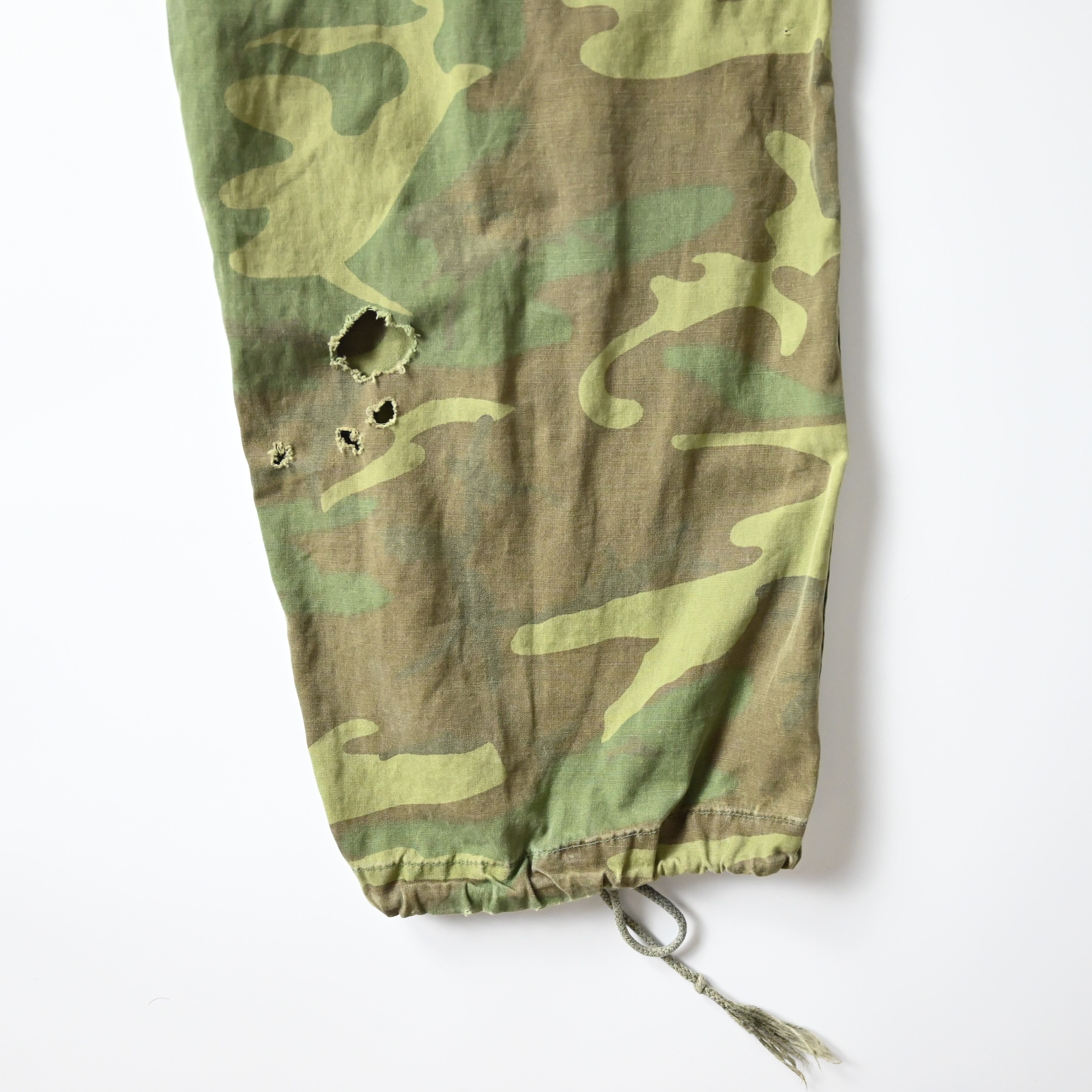 60's U.S ARMY ERDL Jungle Fatigue Pants 2nd Non-rip | GANKO