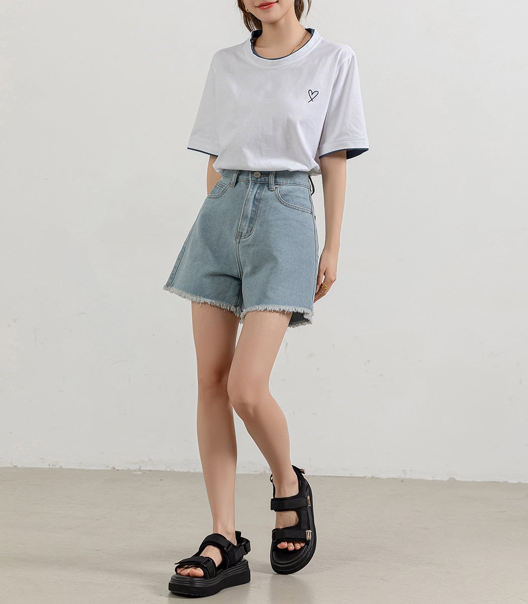 メール便】タックショートパンツ／pants583 | DAY CLOSET｜ レディース