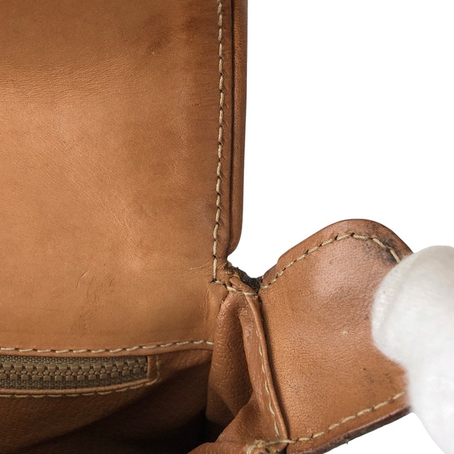 CELINE セリーヌ マカダム ショルダーバッグ ブラウン ブラゾン型押し PVC vintage ヴィンテージ オールド t38p84
